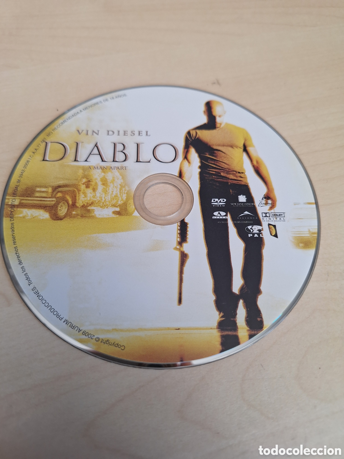 Cine: SD1859 diablo DVD SOLO DISCO