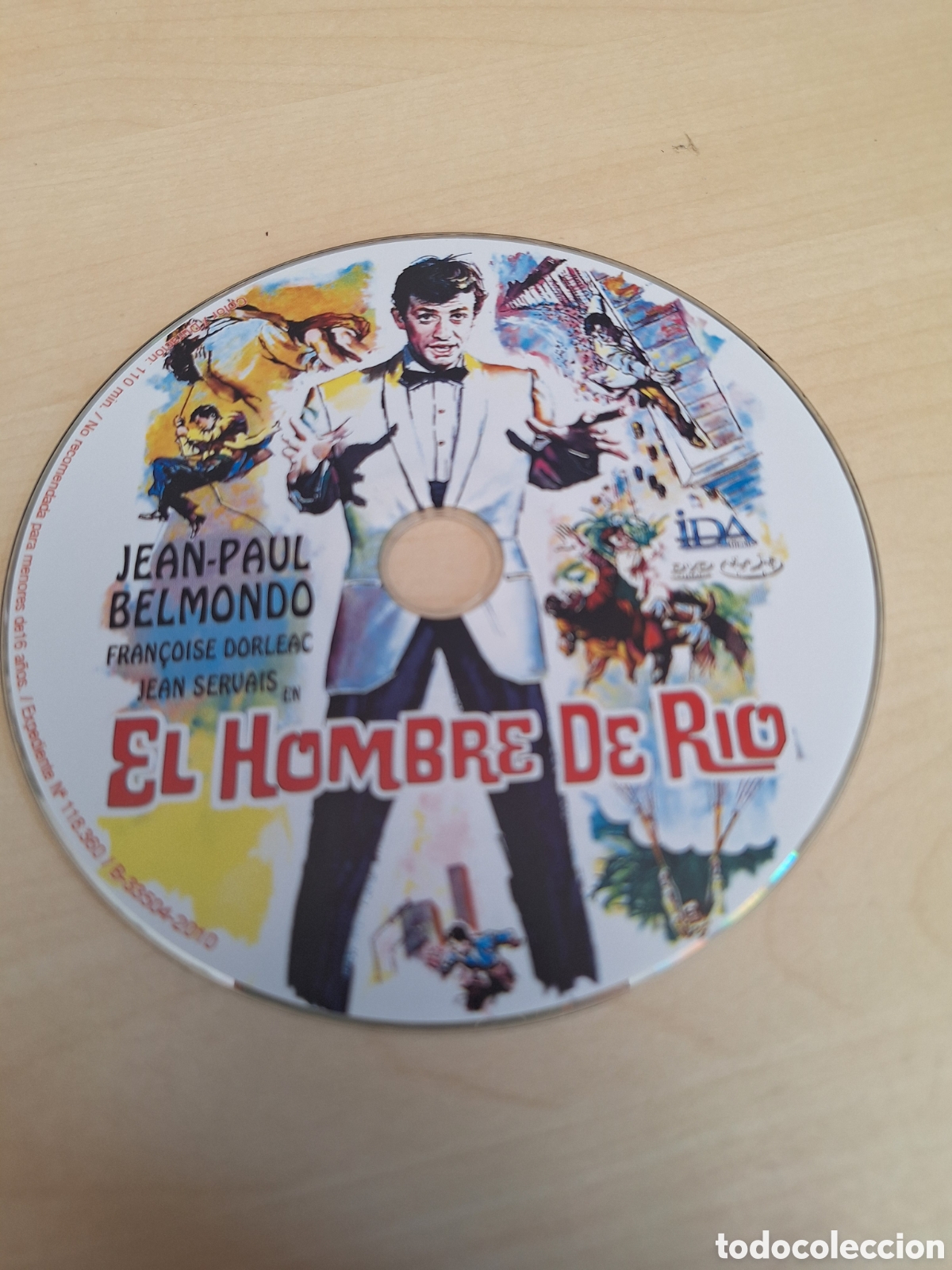 Cine: SD1863 el hombre de rio DVD SOLO DISCO