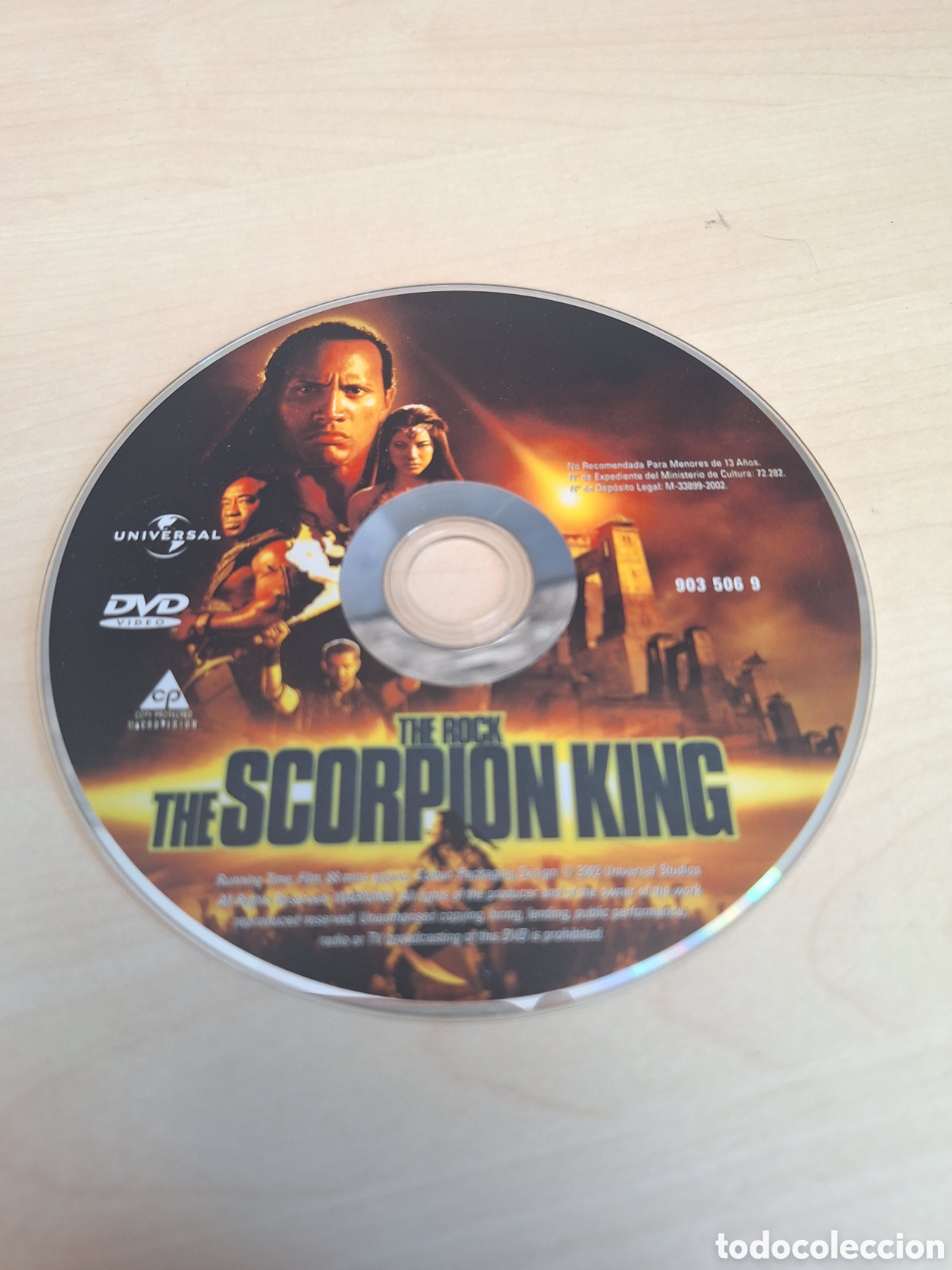 Kino: SD1870 the scorpion king DVD SOLO DISCO