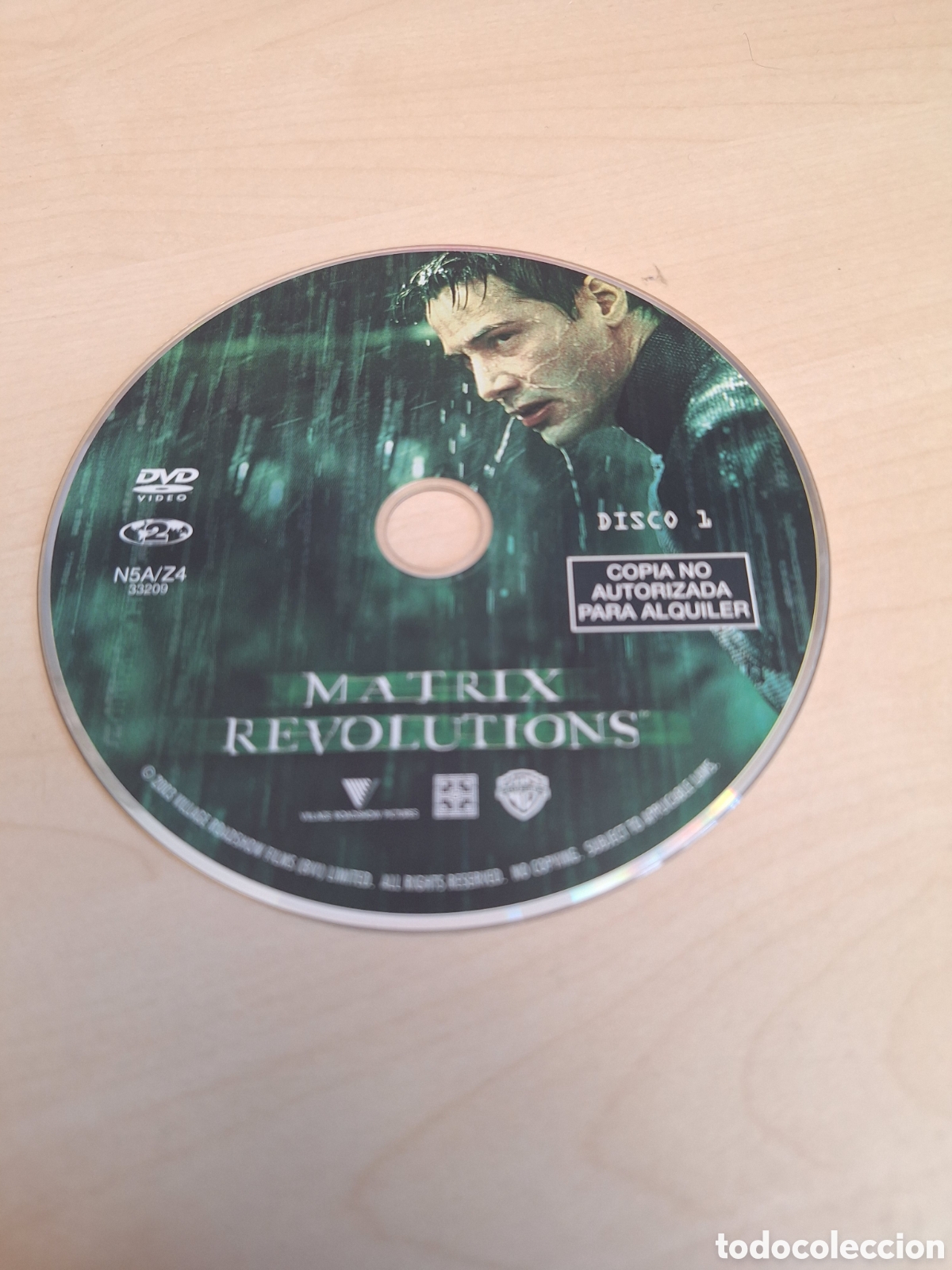 Cine: SD1878 matrix revolutions DVD SOLO DISCO