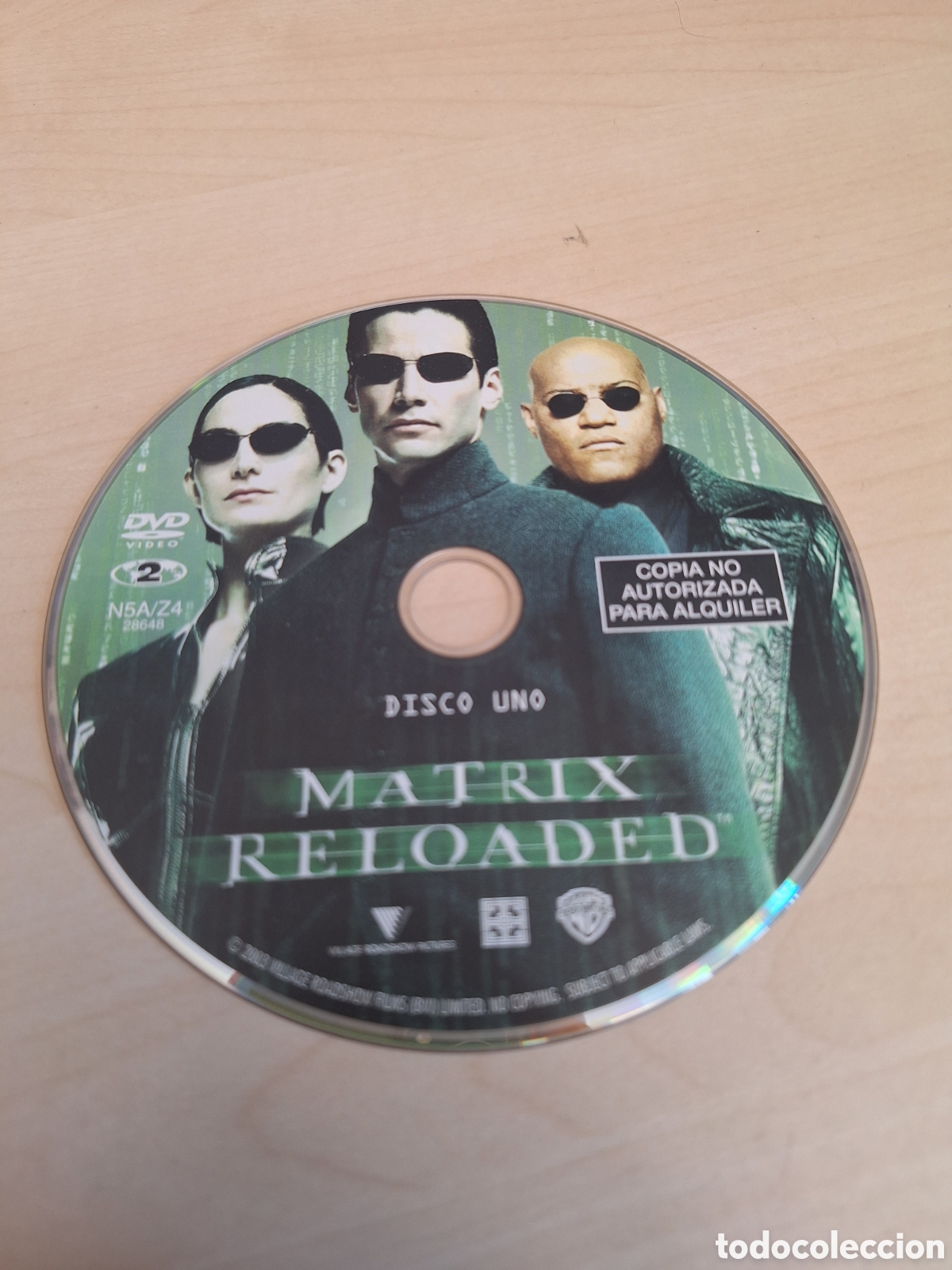 Cine: SD1879 matrix reloaded DVD SOLO DISCO