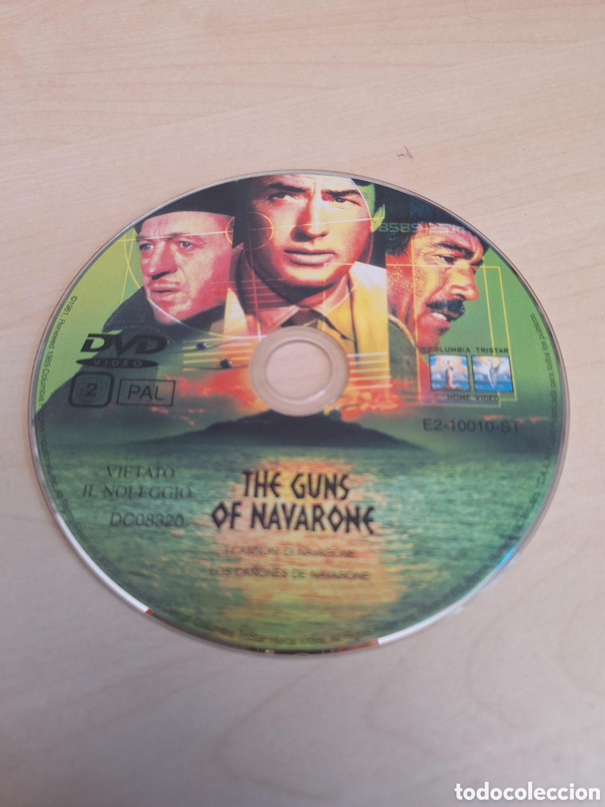 Kino: SD1881 los ca&ntilde;ones de navarone DVD SOLO DISCO