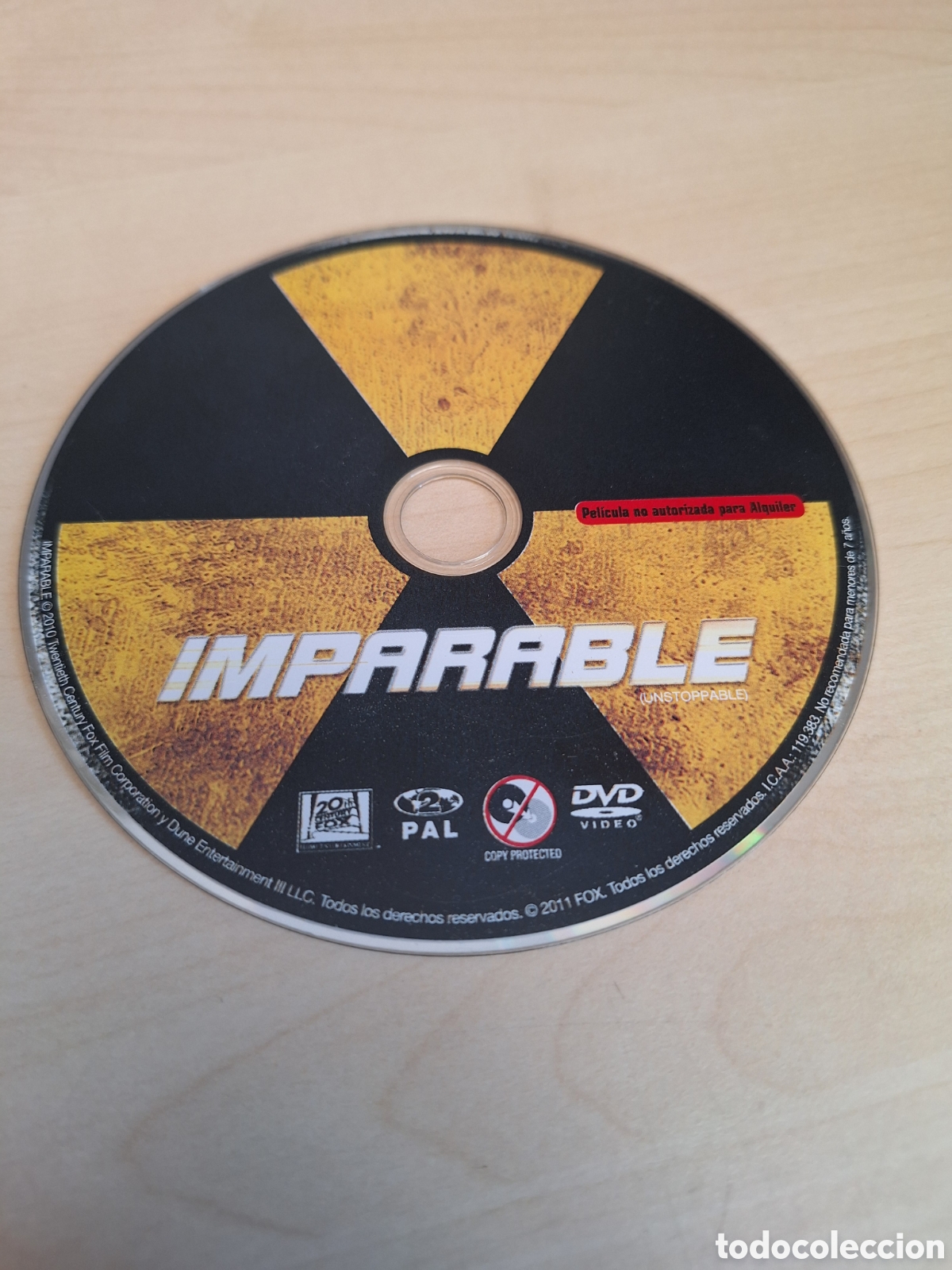 Cin&eacute;ma: SD1883 imparable DVD SOLO DISCO