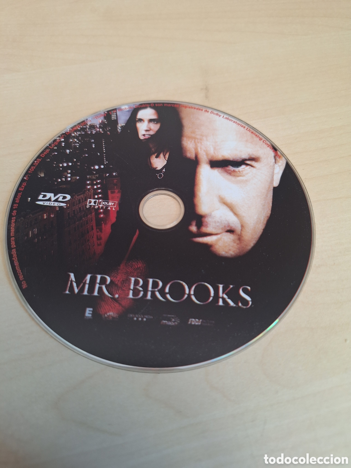 Cine: SD1890 mr.brooks DVD SOLO DISCO