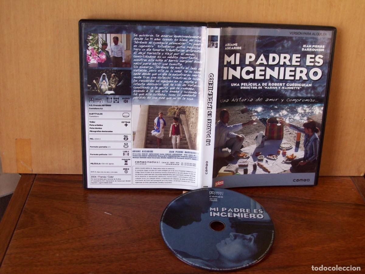 Cine: MI PADRE ES INGENIERO - ARIANE ASCARIDE - JEAN PIERRE DARROUSSIN - DVD EDICION ALQUILER