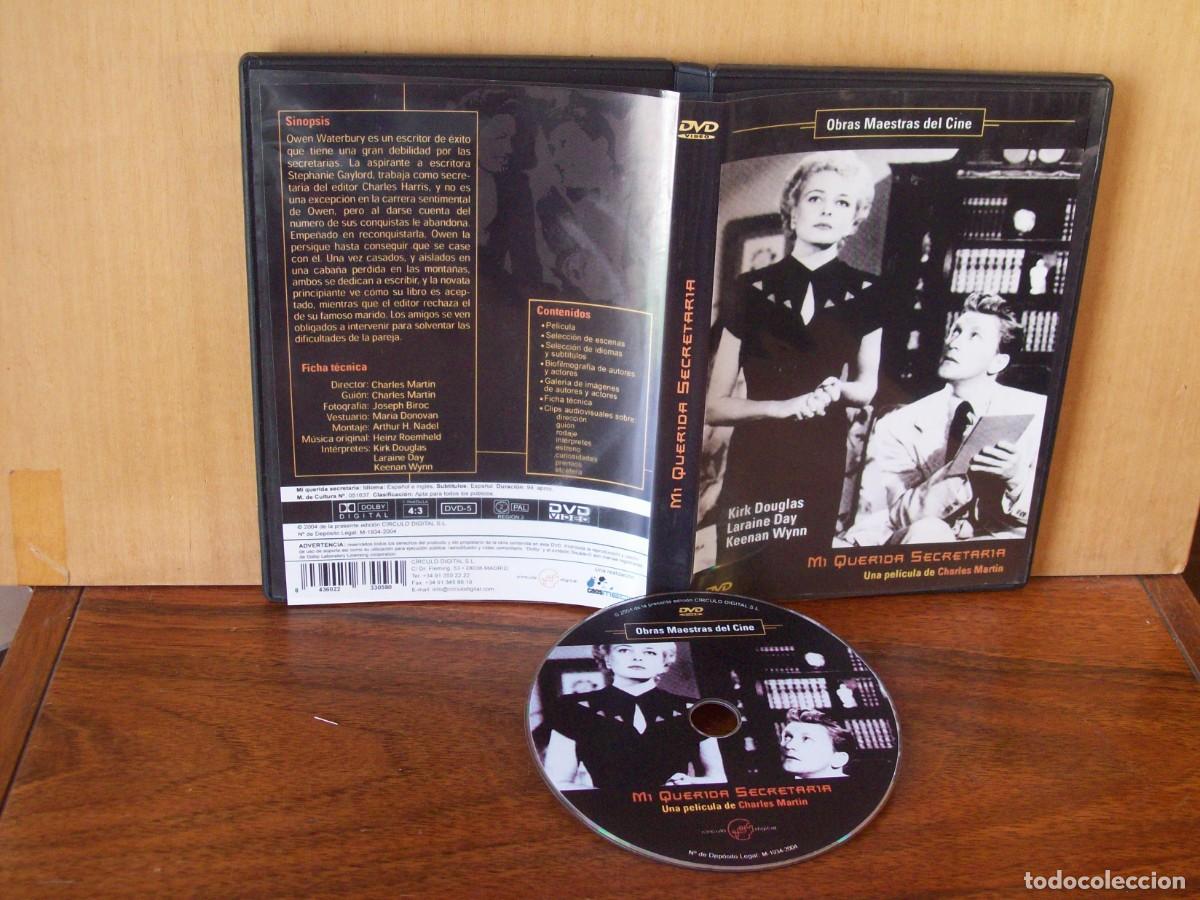Cine: MI QUERIDA SECRETARIA - KIRK DOUGLAS - LARAINE DAY - KEEMAN WYNN - DVD BLANCO Y NEGRO