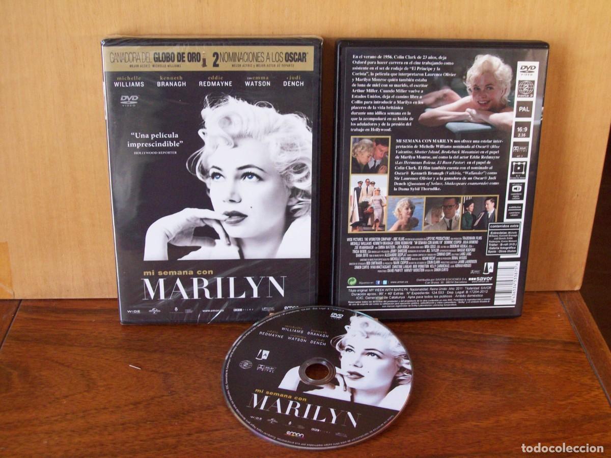 Cine: MI SEMANA CON MARILYN - MICHELLE WILLIAMS - KENNETH BRABAGH - DVD NUEVO PRECINTADO