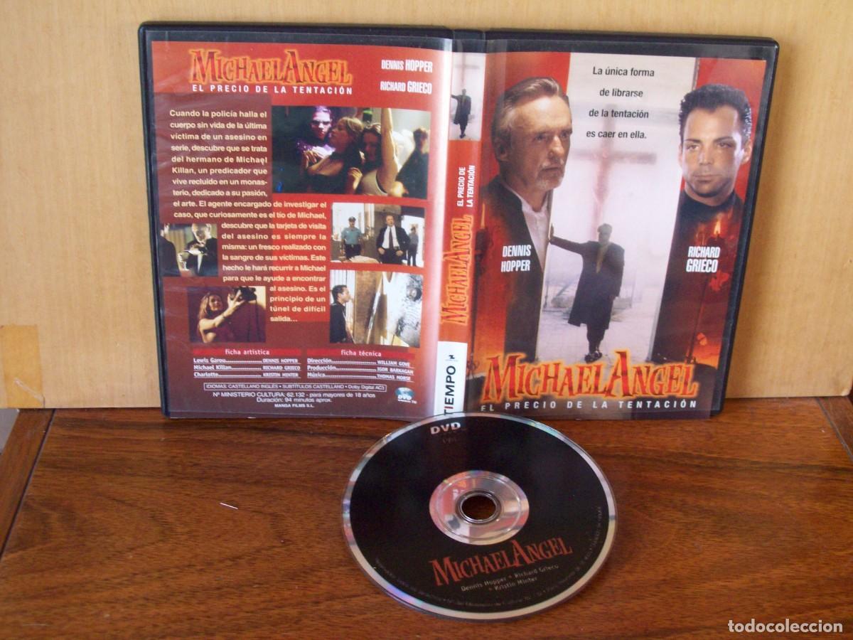 Cine: MICHAEL ANGEL (EL PRECIO DE LA TENTACION) - DENNIS HOPPER - RICHARD GRIEGO - DVD