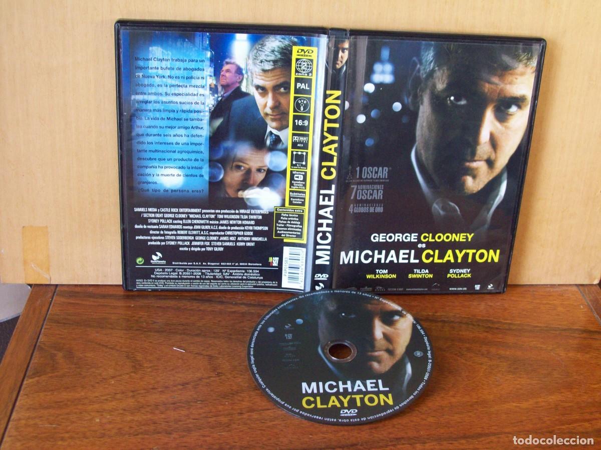 Cine: MICHAEL CLAYTON - GEORGE CLOONEY - TOM WILKINSON - TILDA SWINTON - DVD