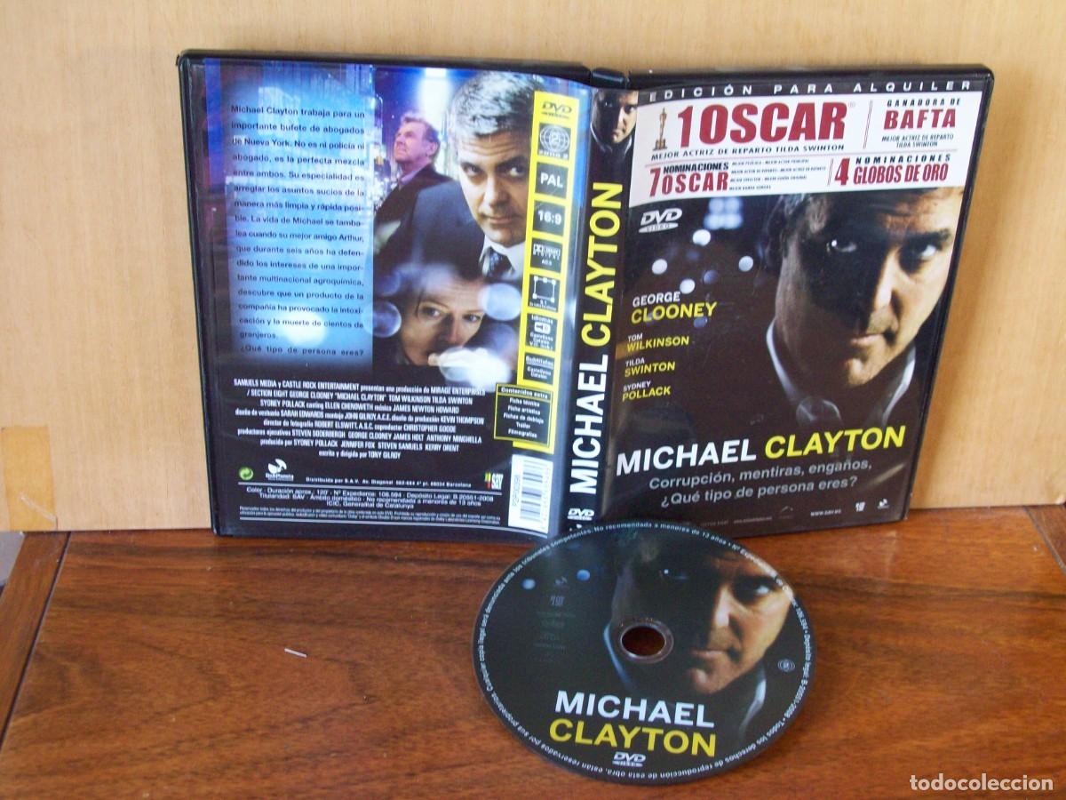 Cine: MICHAEL CLAYTON - GEORGE CLOONEY - TOM WILKINSON - DVD EDICION ALQUILER