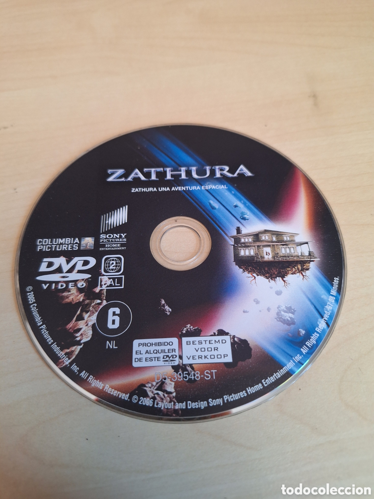Cine: SD1902 zathura DVD SOLO DISCO