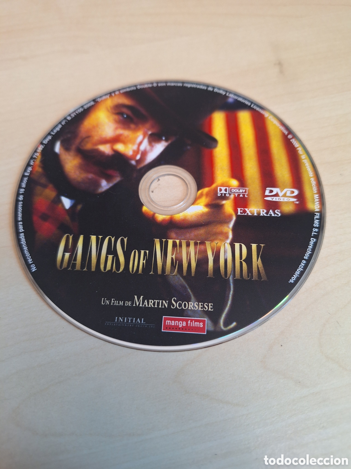 Cine: SD1903 gangs of new york DVD SOLO DISCO