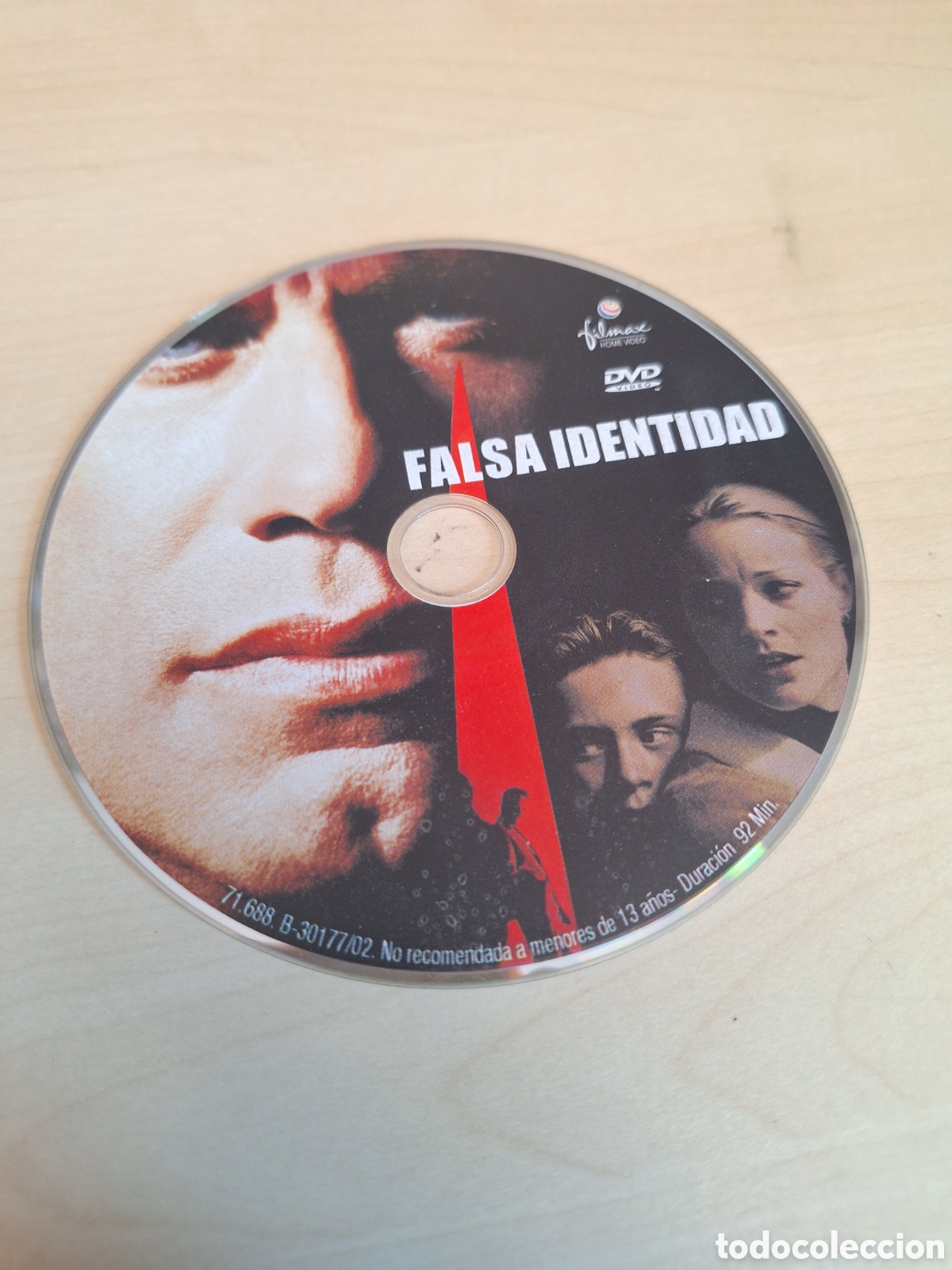 Cine: SD1905 falsa identidad DVD SOLO DISCO
