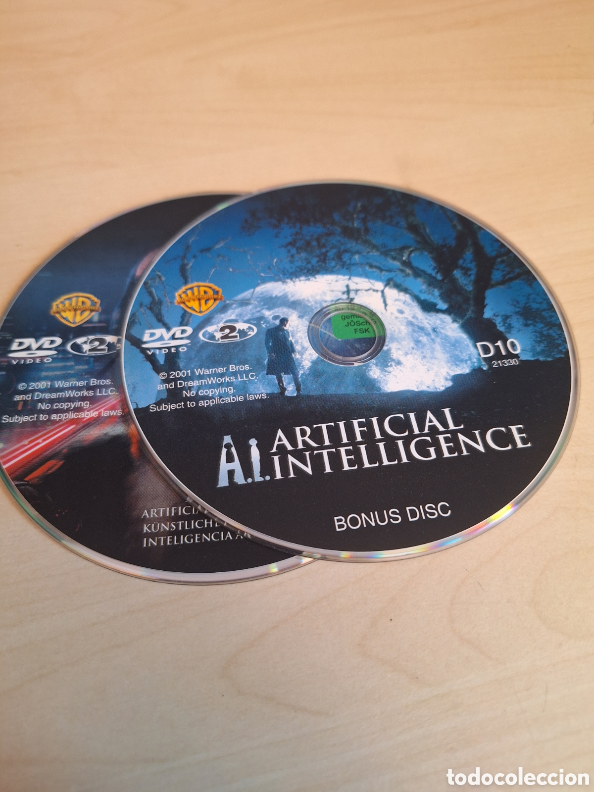 Cine: SD1907 inteligencia artificial DVD SOLO DISCO
