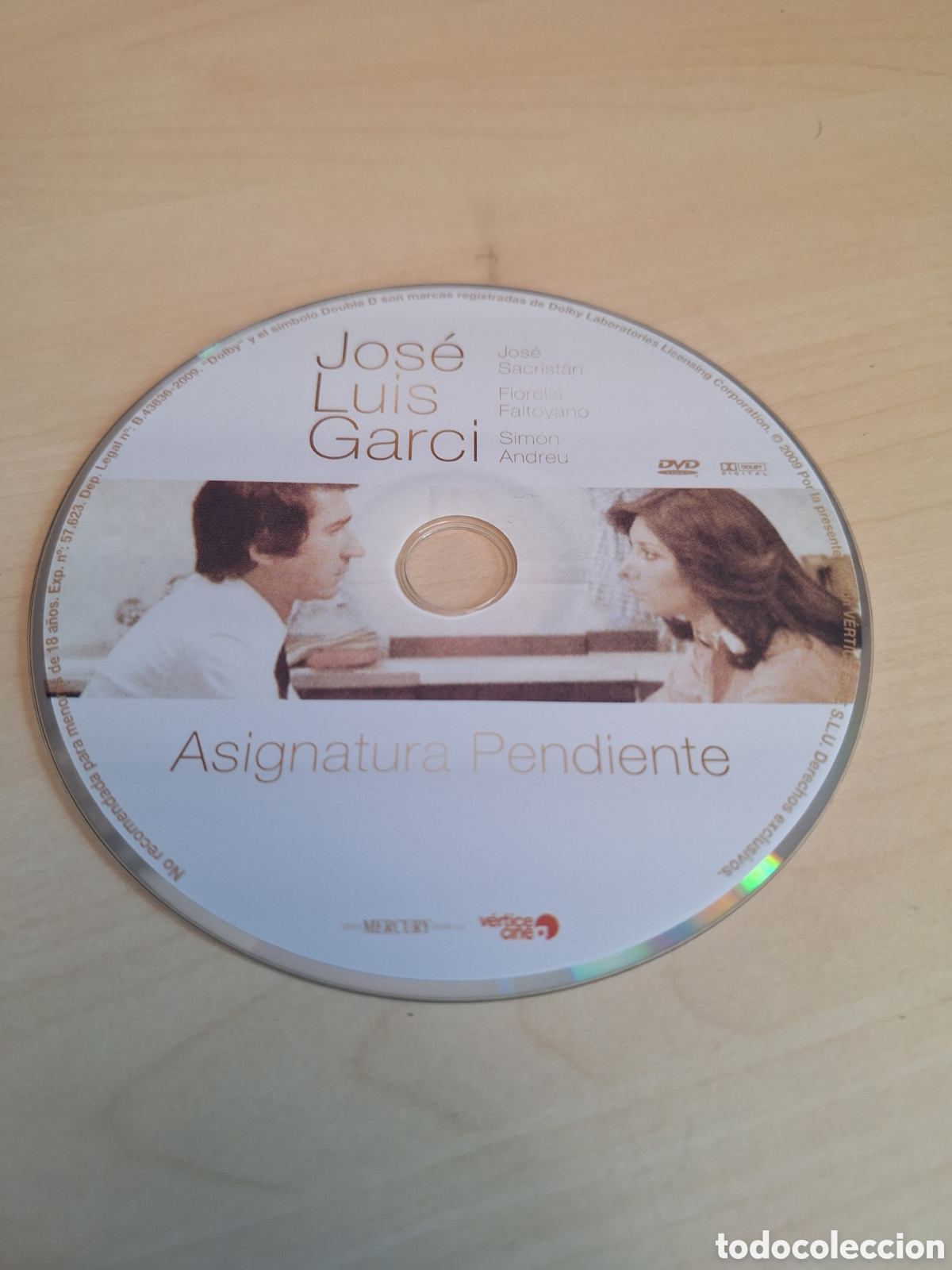 Cine: SD1909 asignatura pendiente DVD SOLO DISCO