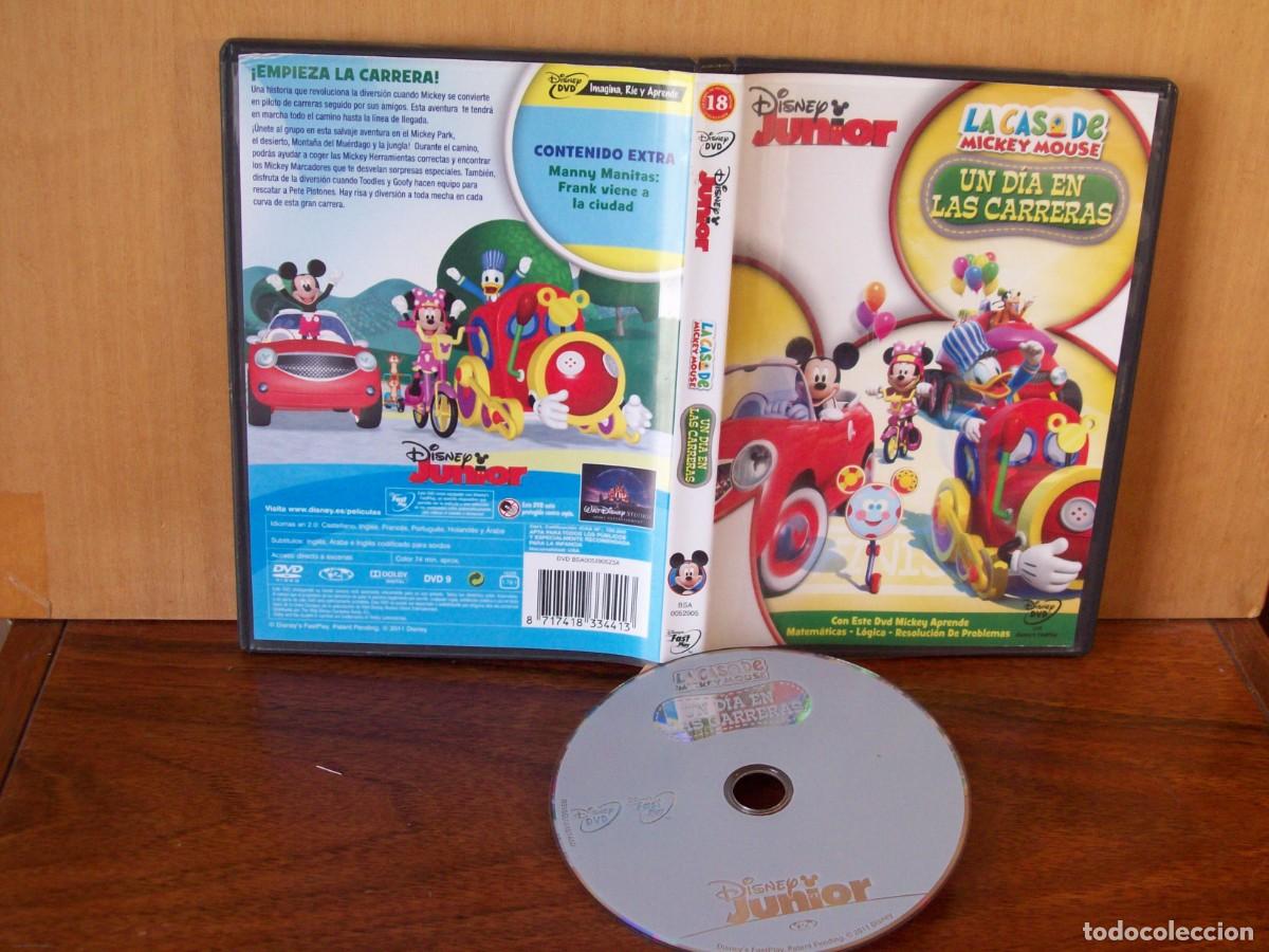 Cine: LA CASA MICKEY MOUSE - UN DIA EN LAS CARRERAS - DVD