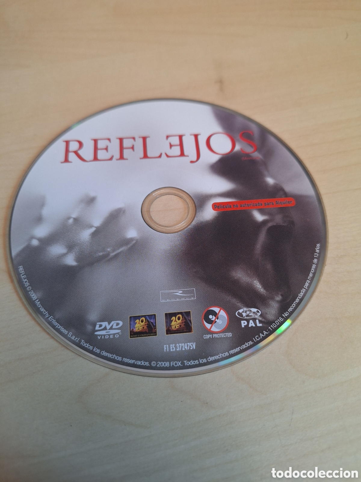 Cine: SD1910 reflejos DVD SOLO DISCO
