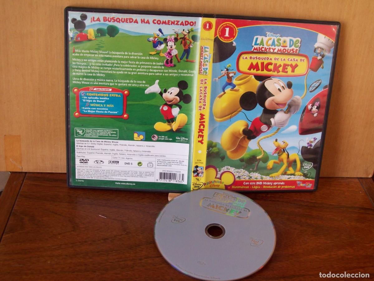 Cine: LA CASA DE MICKEY MOUSE - LA BUSQUEDA DE LA CASA DE MICKEY - DVD