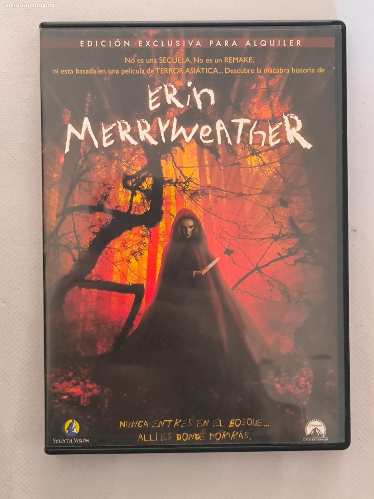 Cine: DVD ERIN MERRYWEATHER - EDICION DE ALQUILER (5J)