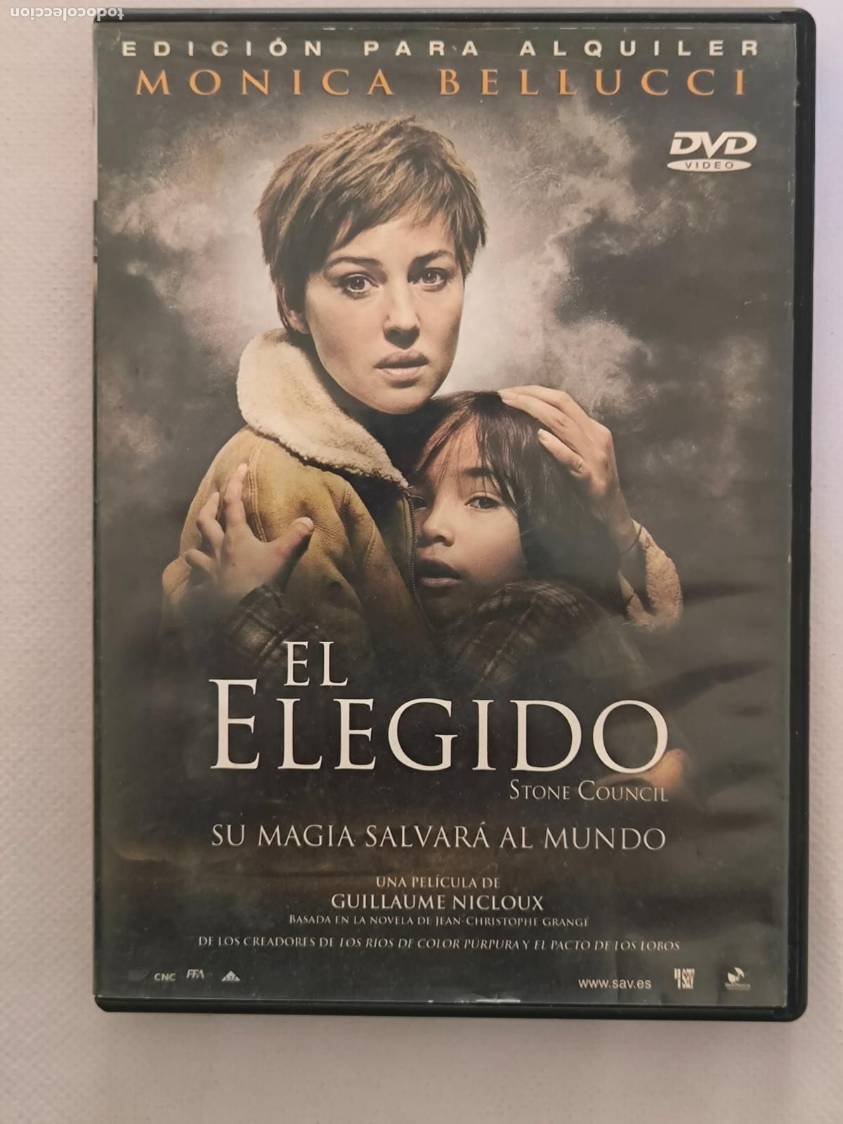 Cine: DVD EL ELEGIDO - EDICION DE ALQUILER - MONICA BELLUCCI (5J)