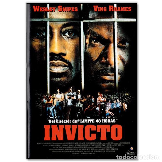Cine: INVICTO &part;&radic;&part; (Acci&oacute;n, Wesley Snipes, Drama)