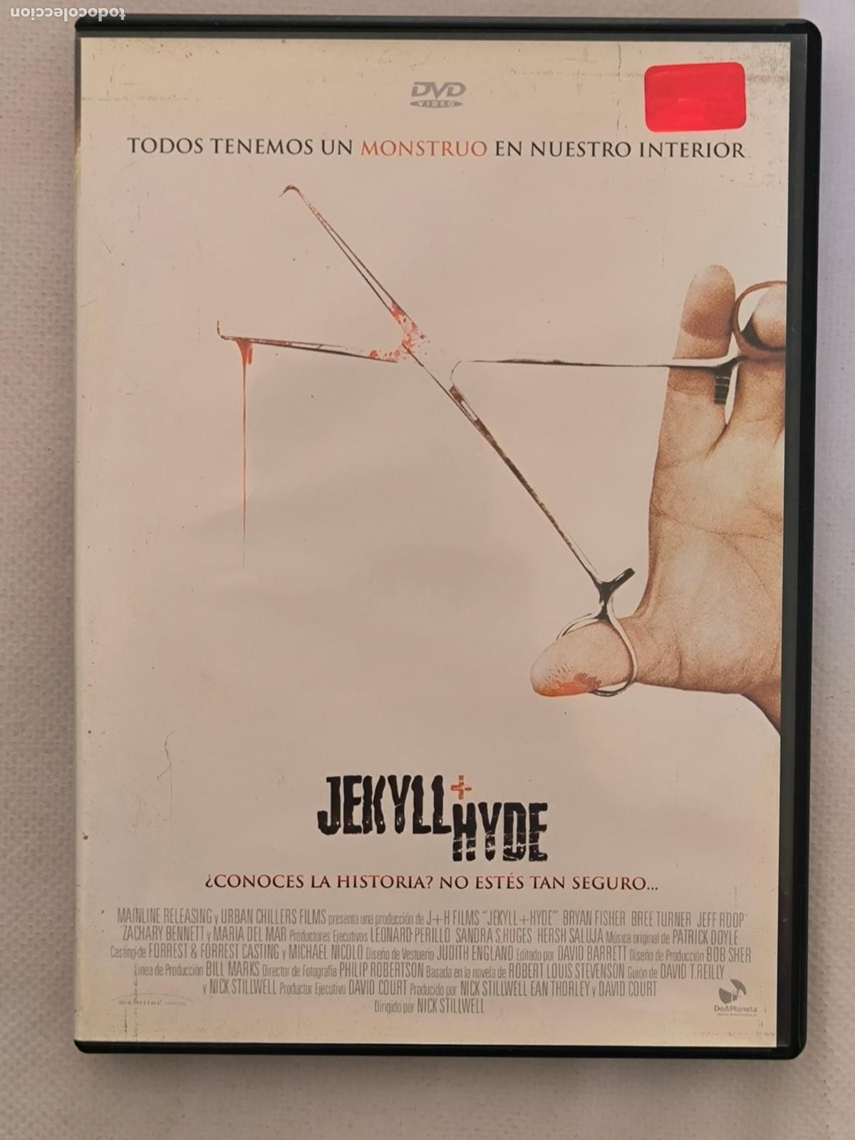 Cine: DVD JEKYLL + HYDE (5K)