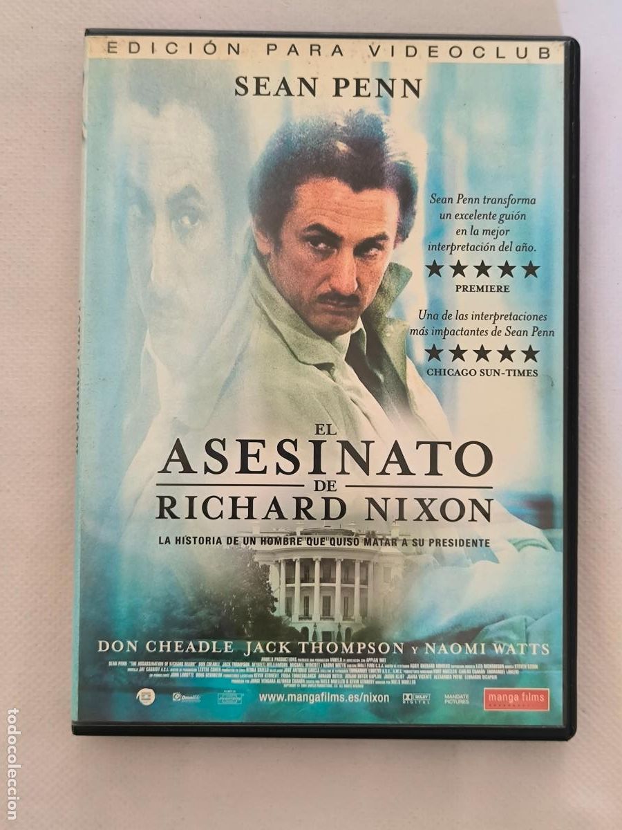 Cine: DVD EL ASESINATO DE RICHARD NIXON - EDICION DE ALQUILER (5K)