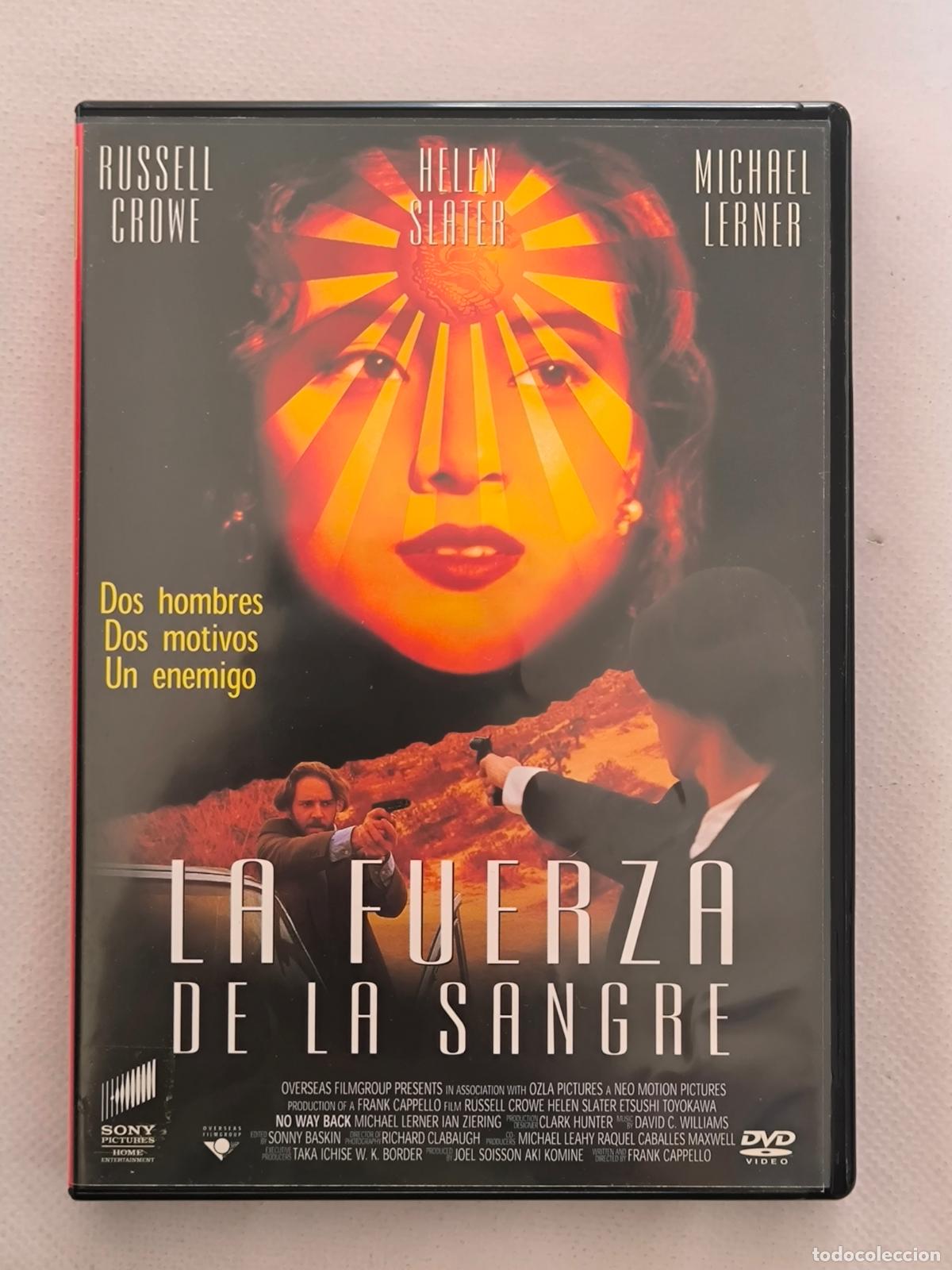 Cine: DVD LA FUERZA DE LA SANGRE - RUSSELL CROWE (5M)