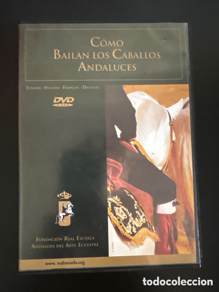 Cine: DVD - ASI BAILAN LOS CABALLOS ANDALUCES - FUNDACION REAL ESCUELA ANDALUZA DEL ARTE ECUESTRE. ASM