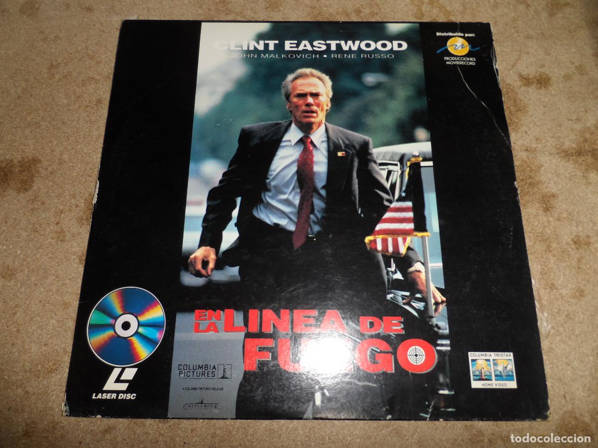 Cine: LASERDISC - EN LA LINEA DE FUEGO (ACCI&Oacute;N)