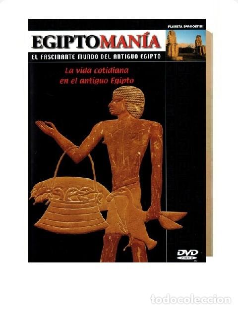 Cine: �A387- [DVD]. EGIPTOMANIA [13]. LA VIDA COTIDIANA EN EL ANTIGUO EGIPTO.