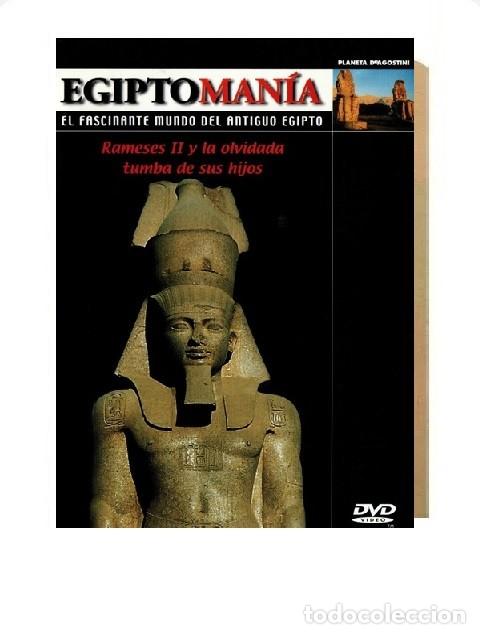 Cine: �A386- [DVD]. EGIPTOMANIA [12]. RAMESES II Y LA OLVIDADA TUMBA DE SUS HIJOS. EGIPTO ANTIGUO.