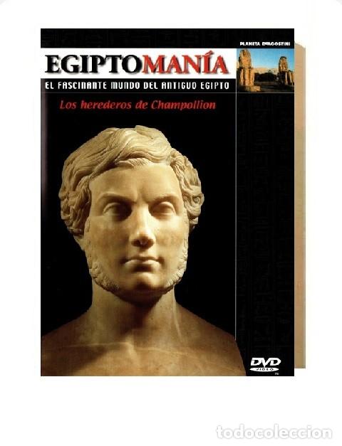 Cine: �A384- [DVD]. EGIPTOMANIA [10]. LOS HEREDEROS DE CHAMPOLLION. ANTIGUO EGIPTO.