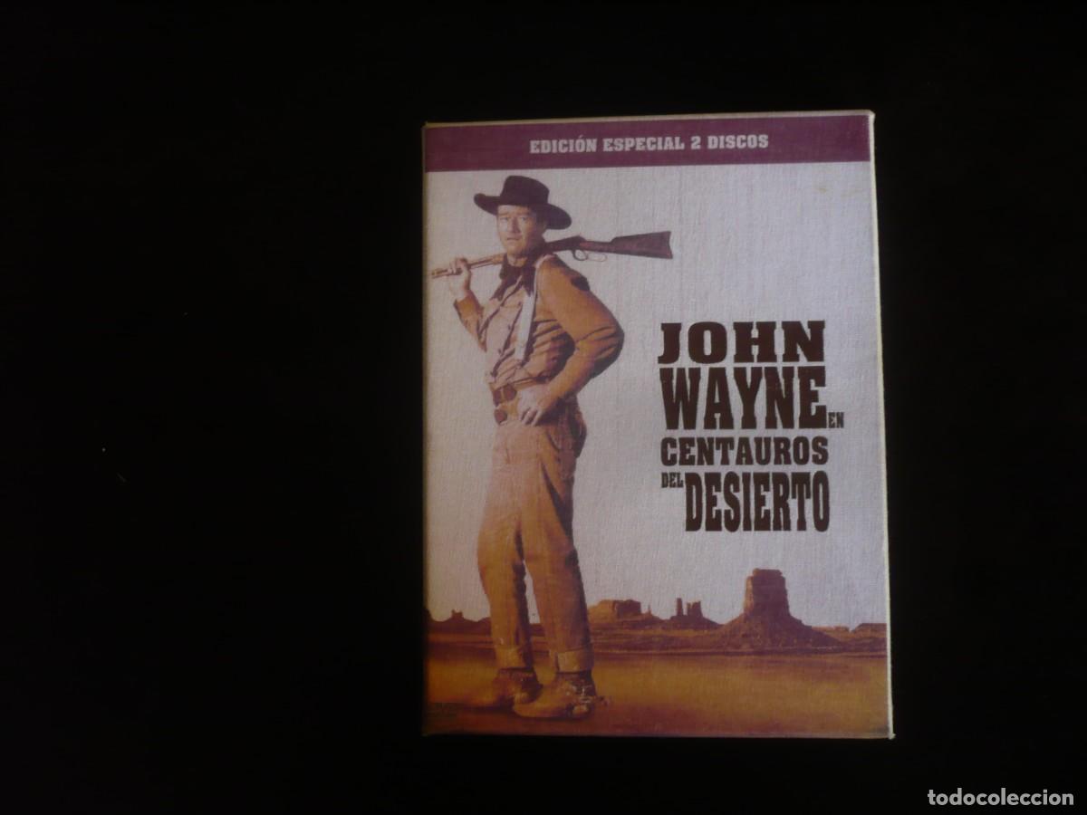 Cin&eacute;ma: centauros del desierto - john wayne - edicion especial 2 discos - dvd como nuevos