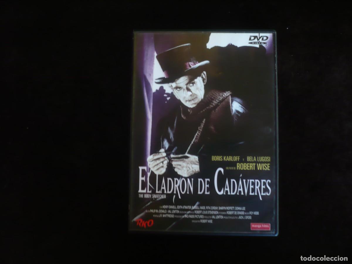 Cine: el ladron de cadaveres - boris karloff y bella lugosi - dvd casi como nuevo