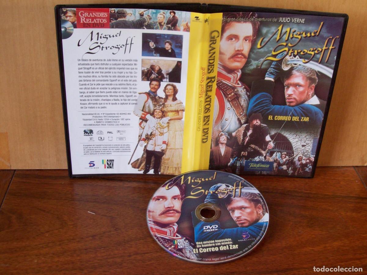 Cine: MIGUEL STROGOFF (EL CORREO DEL ZAR) -EL GRAN CLASICO DE AVENTURAS DEJULIO VERNE - DVD CAJA FINA