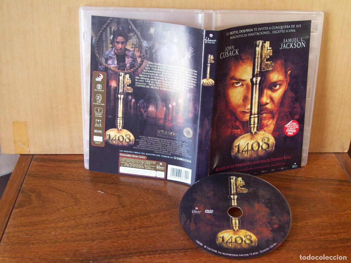 Cine: 1408 - JOHN CUSACK - SAMUEL L. JACKSON - BASADA EN HISTORIA STEPHEN KING - DVD