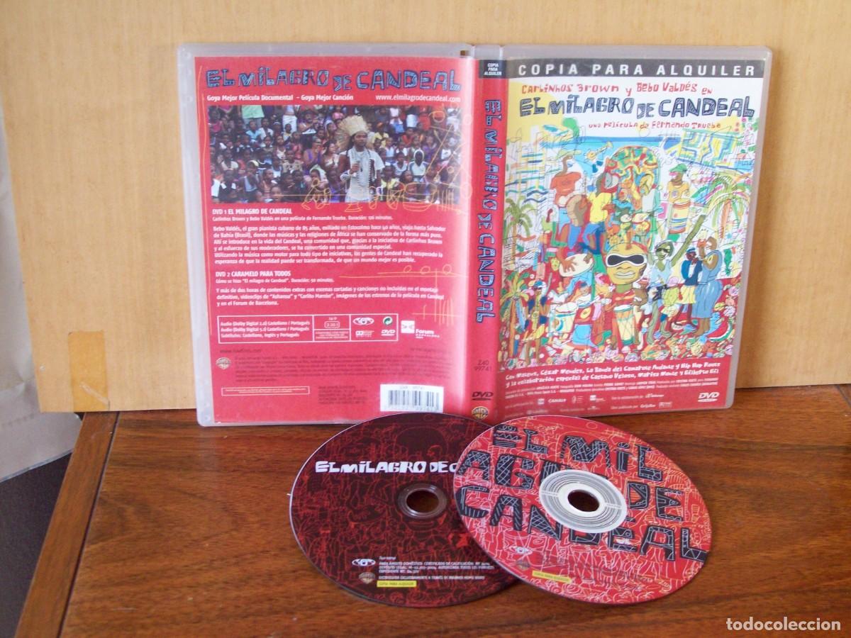 Cine: EL MILAGRO DE CANDEAL - CARLINHOS BROWN - BEBO VALDES - CESAR MENDES - DVD DOBLE