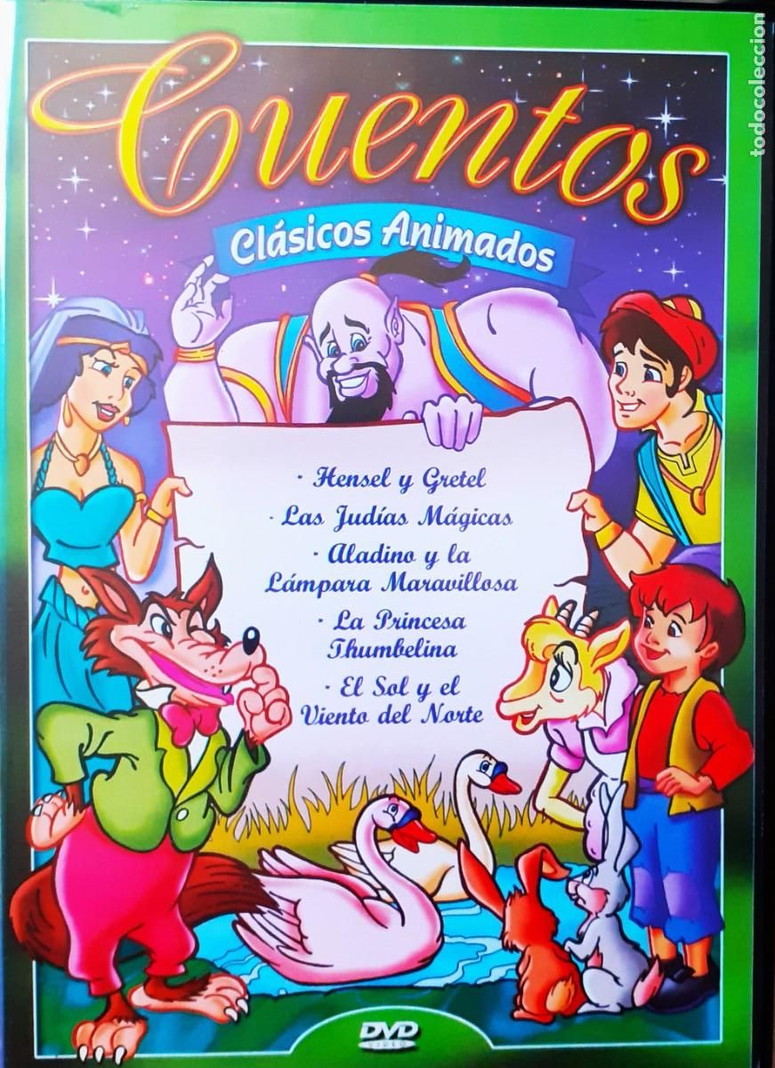 Cine: CUENTOS DE HADAS. SERIE DE DIBUJOS ANIMADOS EN DVD. COLECCION.