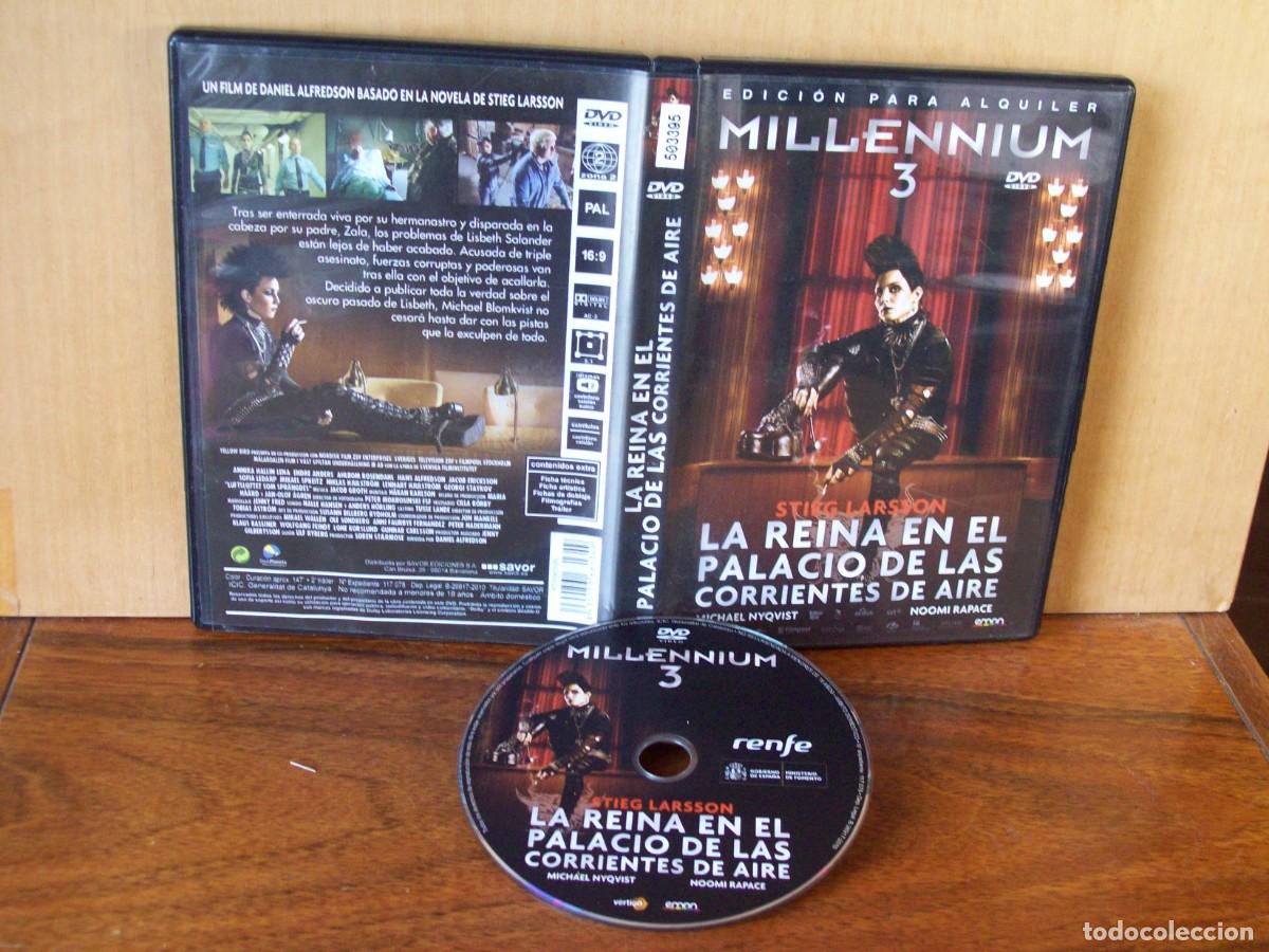 Cinema: MILLENIUM 3 - LA REINA EN EL PALACIO DE LAS CORRIENTES DE AIRE - DVD EDICION ALQUILER