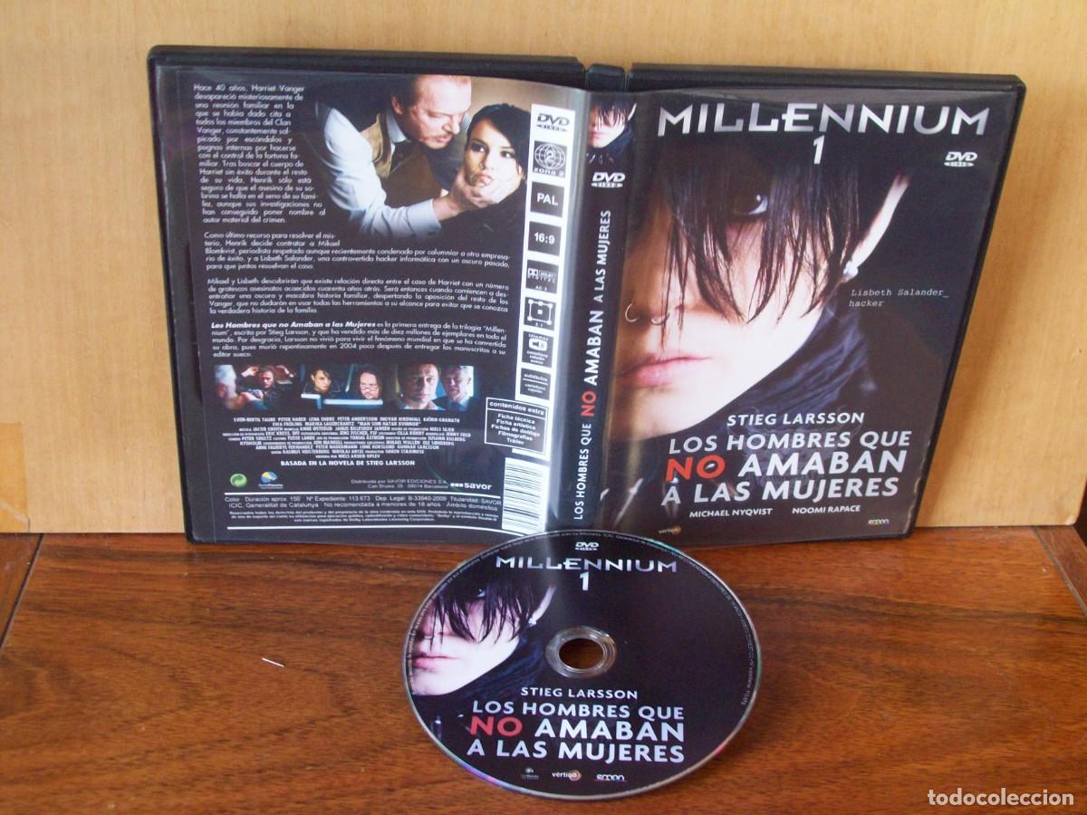 Cinema: MILLENNIUM 1 - LOS HOMBRES QUE NO AMABAN A LAS MUJERES - MICHAEL NYQVIST - NOOMI RAPACE - DVD