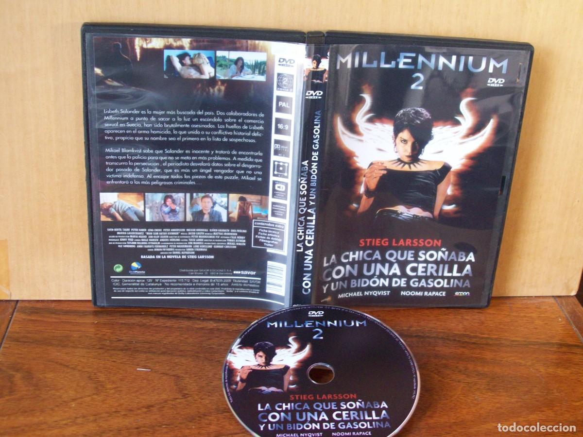 Cinema: MILLENNIUM 2 - LA CHICA QUE SO&Ntilde;ABA CON UNA CERILLA Y UN BIDON DE GASOLINA - DVD