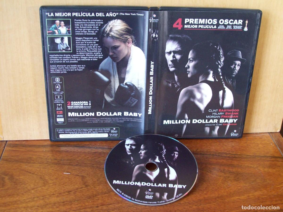 Cine: MILLION DOLLAR BABY - CLINT EASTWOOD - HILARY SWANK - MORGAN FREEMAN - DVD