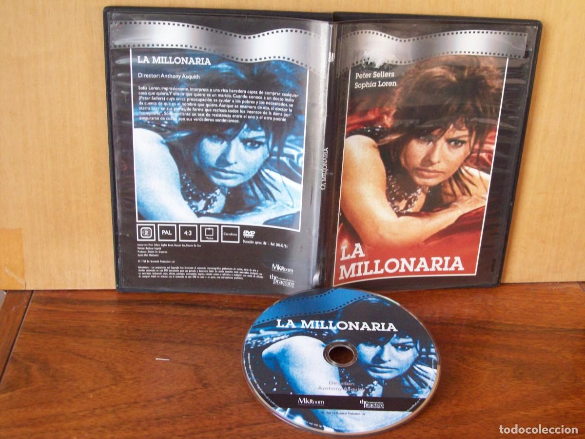Cine: LA MILLONARIA - PETER SELLERS - SOPHIA LOREN - VICTORIO DE SICA - DVD CAJA FINA