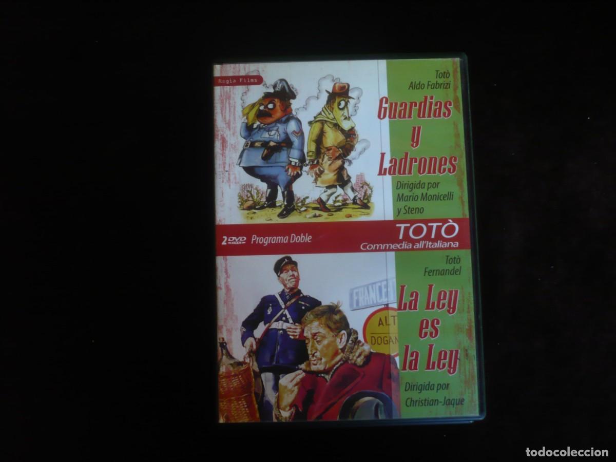 Cine: guardias y ladrones + la ley es la ley - 2 dvd como nuevos