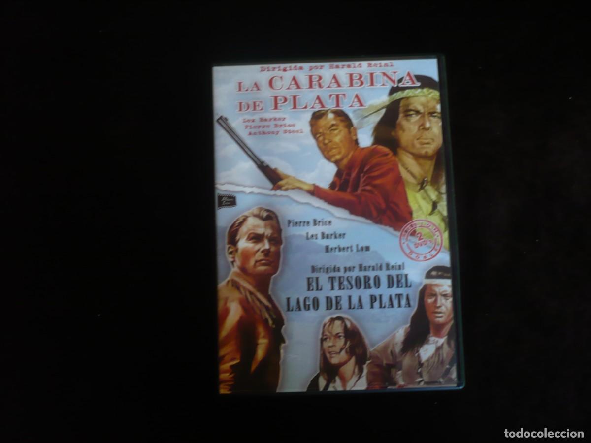 Cinema: la carabina de plata + el tesoro del lago de la plata - 2 dvd como nuevos