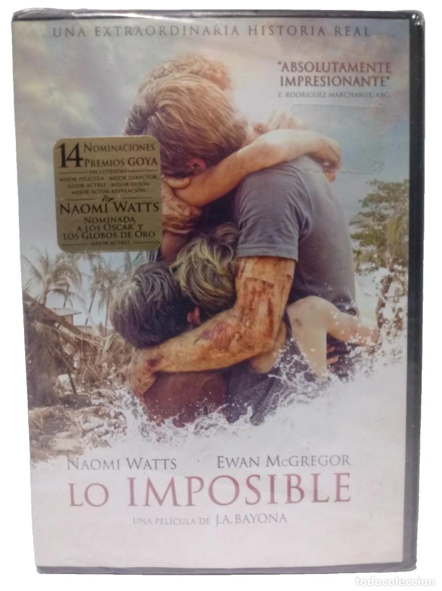 Cine: LO IMPOSIBLE DVD NUEVA PRECINTADA