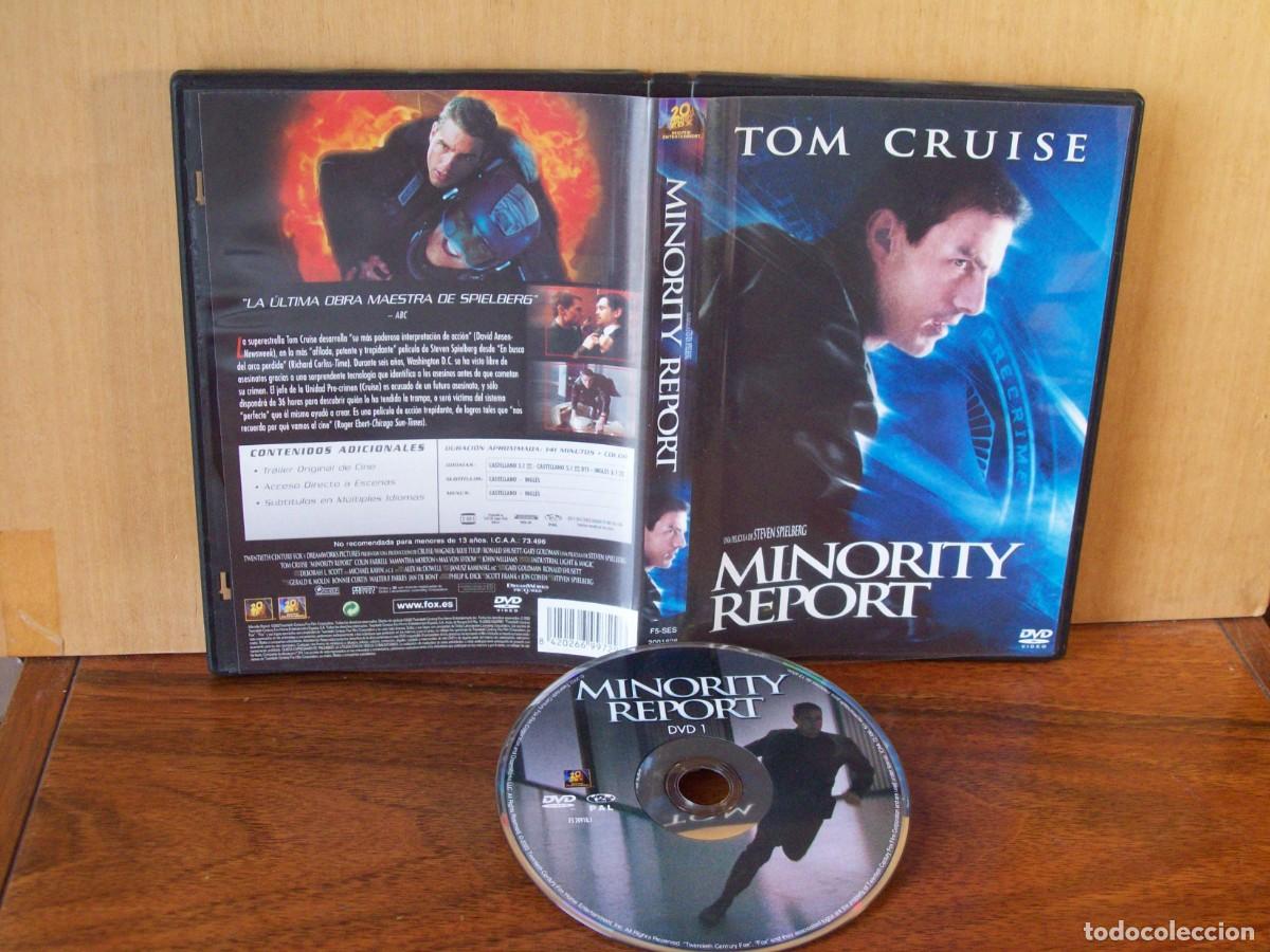 Cin&eacute;ma: MINORITY REPORT - TOM CRUISE - COLIN FARRELL - SAMANTHA NORTON - MAX VON SYDON - DVD