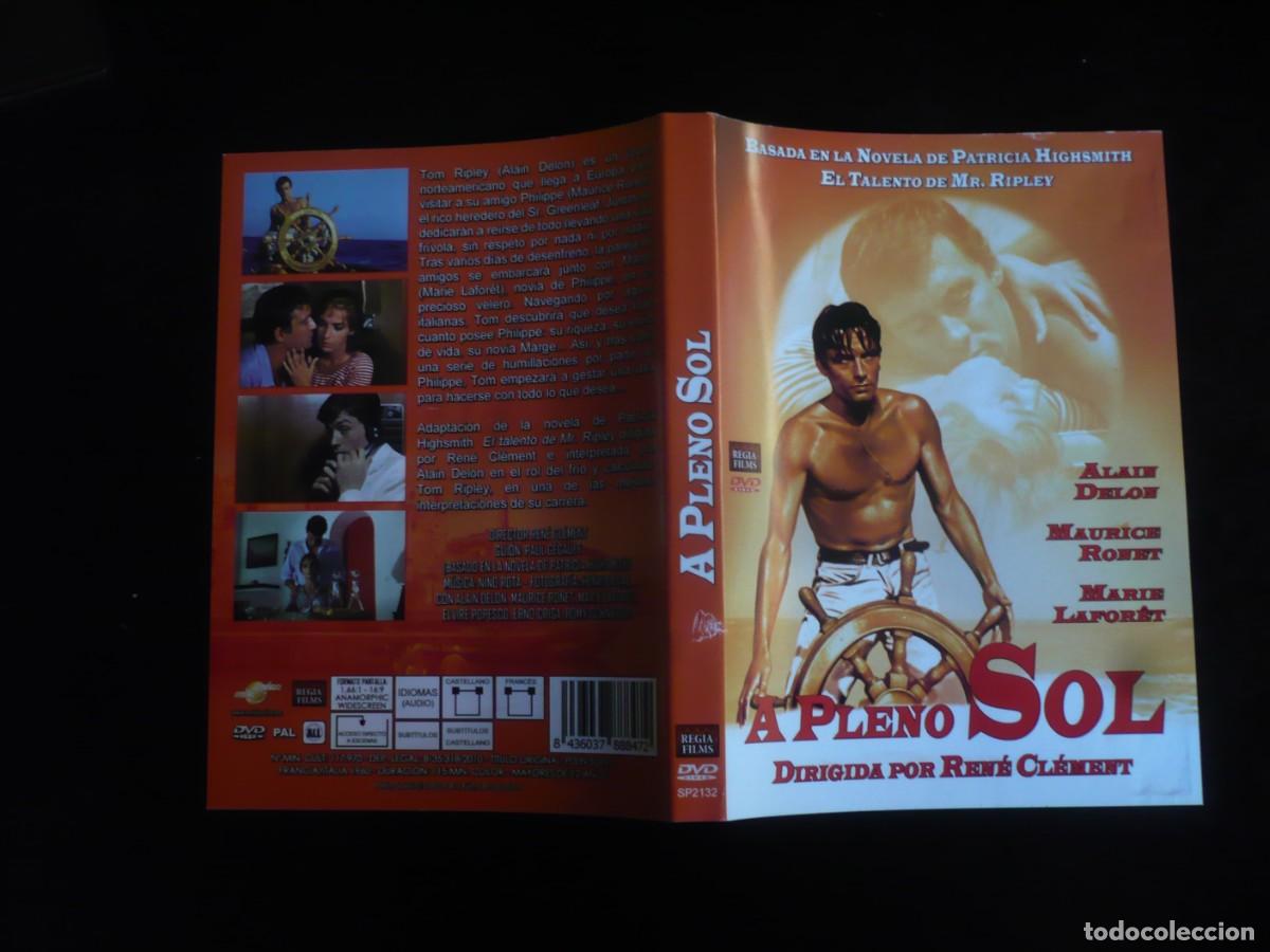 Cine: a pleno sol - alain delon - dvd casi como nuevo - ver fotos