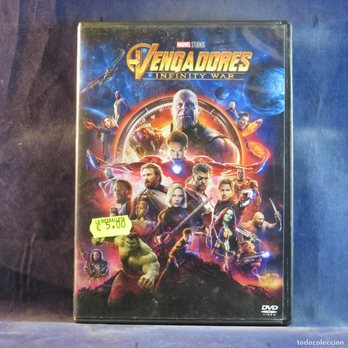 Cine: VENGADORES, INFINITY WAR - DVD